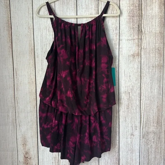 Women's Tie-Dye Swim One Piece - Picture 2 of 5